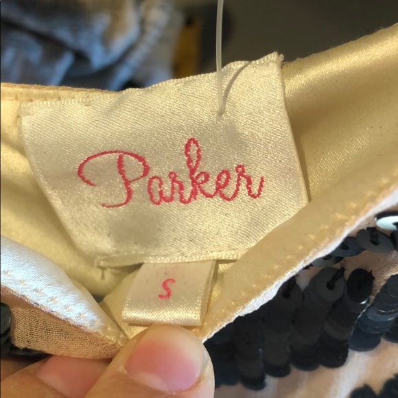 PARKER sequin mini dress size small - Picture 6 of 13